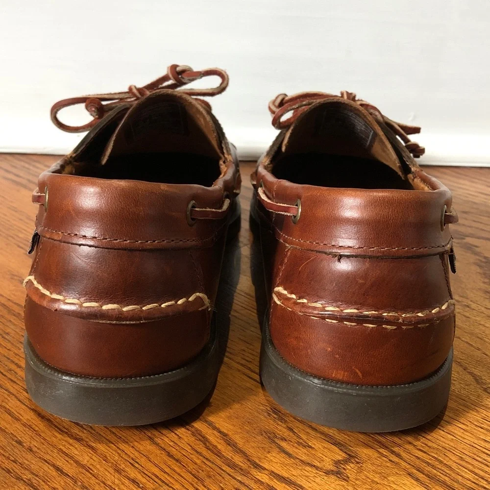 Sebago Classic Joe Men’s Boat Shoes Size 12w in Preloved Condition!